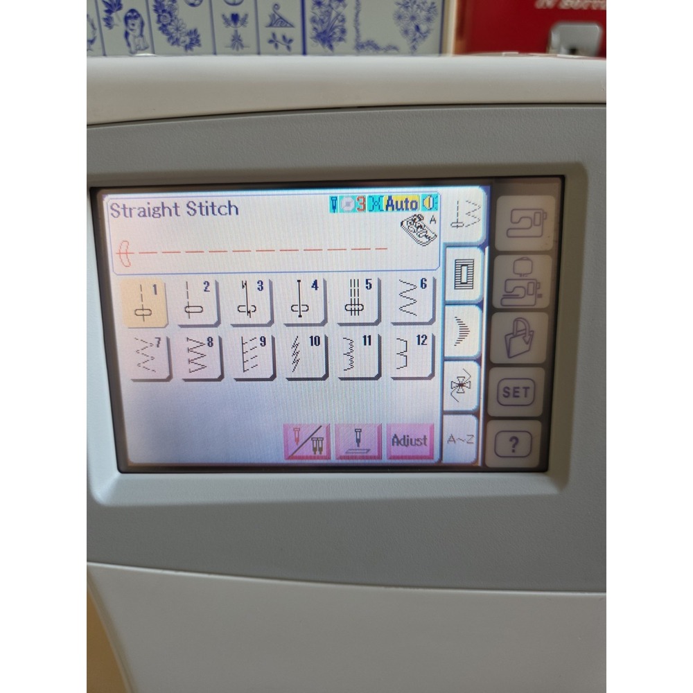 Janome Memory Craft 9700 Computerized Sewing Embroidery Machine With Hoops - Picture 7 of 16